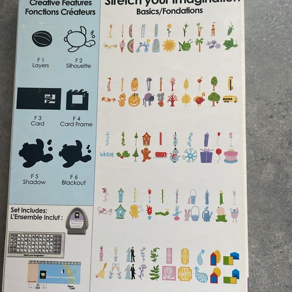Stretch your imagination cricut cartridge - Picture 5 of 5